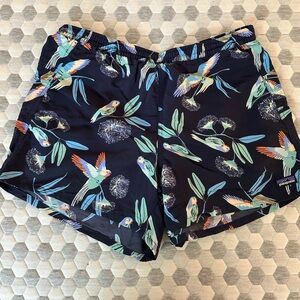 Patagonia Women’s Baggies 5” in Parrots New Navy, Size Large